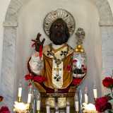 ...si tratta del busto di "San Nicola nero"